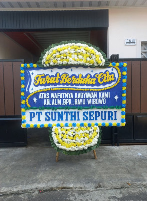 Papan Bunga Duka di Rupat