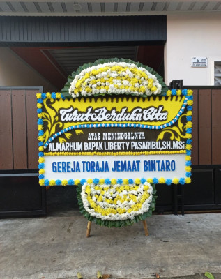 Papan Bunga Duka di Rupat